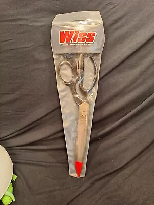 Vintage WISS 22 Upholstery Inlaid Industrial Shears Scissors Steel Forged 12.5  • $9.99