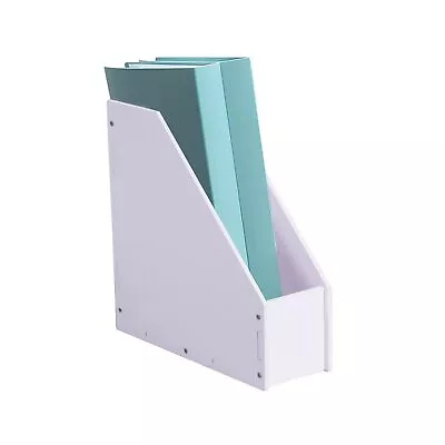 Afumazi Vertical Magazine File Holder Desk Oragnizer Binder File Folder Rack ... • $16.55