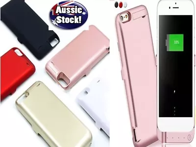 External Battery Case PowerBank Pack Charging Cover For IPhone6 6S 7 8 Plus AU • $29.99