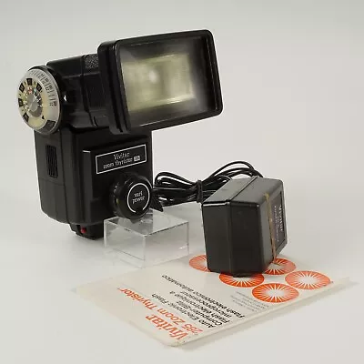 Vivitar 285 Zoom Thyristor Shoe Mount Flash W/SB-6 Power Supply • $20