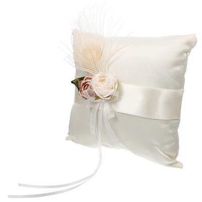  Ring Bearer Pillow Bridal Cushion Wedding Flower Basket Wreath • £11.09