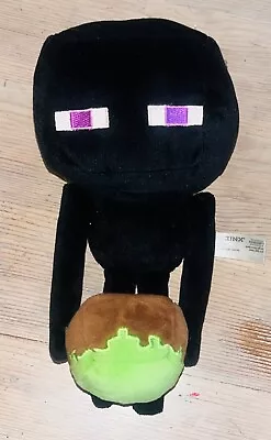 Minecraft Mojang Jinx Black Enderman Happy Explorer Plush Doll 9  Stuffed Toy • $9.99