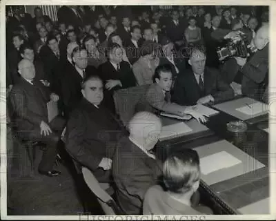 1943 Press Photo John L. Lewis Appeared Before A War Labor Board Strike Hearing • $19.99