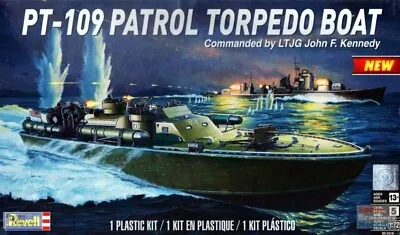 Revell 319 PT-109 Patrol Torpedo Boat 1:72 NIB Free Shipping • $39.99