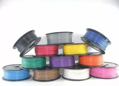 14 AWG Gauge Primary Wire Car / Boat Marine Grade Tinned Copper Made In The USA • $13.60