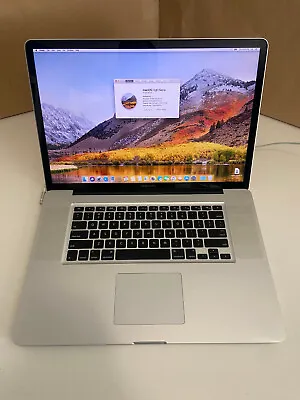 MacBook Pro A1297 17  Intel I7 2.2GHz MC725LL/A (Early 2011) 1TB HDD/ 8GB RAM • $450