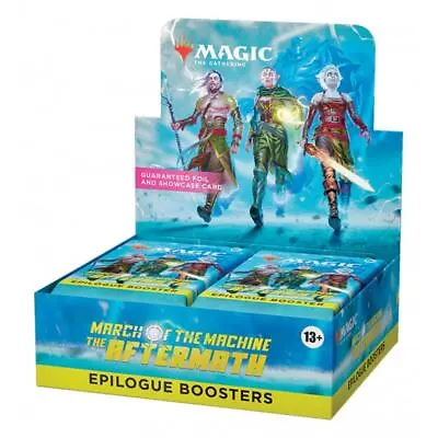 MTG Magic The Gathering: March Of The Machine: The Aftermath Epilogue Booster Bo • $78.95