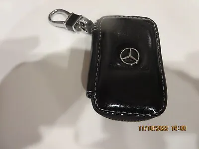 Hot Remote Key Case Cover Holder Leather Carac Key Chain Keyring For Mercedes Be • $10.92