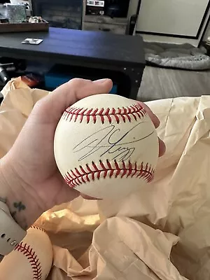 Mike Piazza Autographed Baseball • $50