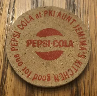 Vintage 1966 Pepsi-Cola Token Advertising • $6.75