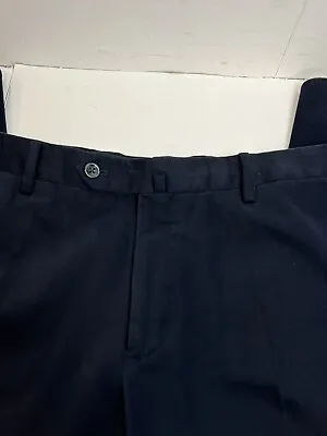 NEW NWT INCOTEX Slowear Slim Fit Pants Dark Blue Scoll Moleskin Size 40 $425 • $199.98