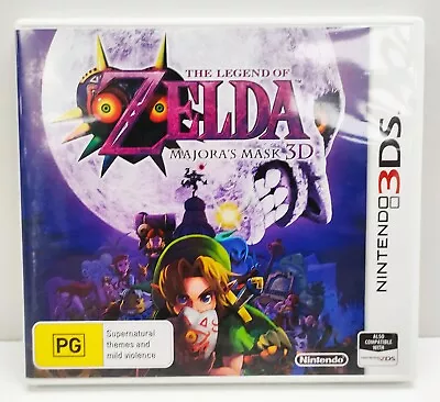The Legend Of Zelda: Majora's Mask 3D - Nintendo 3DS **NO CASE** • $40
