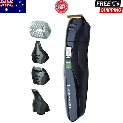 Remington 5-in-1 Titanium Multi-Grooming Kit Cordless Rechargeable Shaver AU New • $39.95