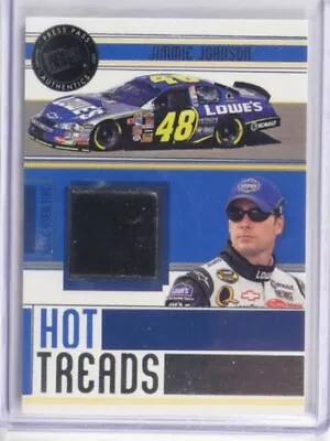 2007 Press Pass Stealth Hot Threads Jimmie Johnson Race Used Tired • $10