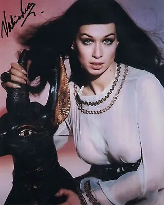 VALERIE LEON - Hammer Blood From The Mummy's Tomb - Hand Signed 10 X 8 Photo • £25