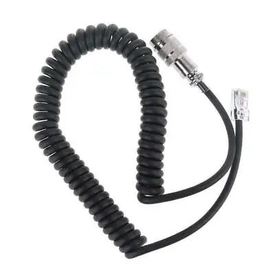 8 Pin To RJ45 Modular Plug Mic Cable Adapter For Yaesu Microphone MD-200 MD-100 • $10.63