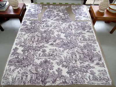 IRREGULAR SHAPE Laura Ashley Cotton TOILE Cotton Fabric: English Country • £12.06