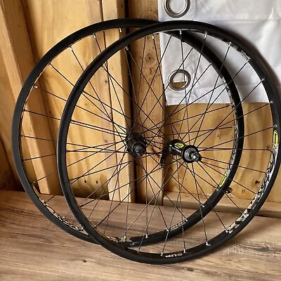 Mavic Crossmax  26 Mountain Bike Wheelset 26/28 Spoke Ceramic DAMAGED REAR RIM • $239.99