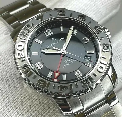 Blancpain Fifty Fathoms Trilogy GMT Automatic 2250-1130 • $5270