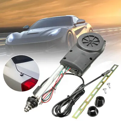 Universal Car Auto Radio AM/FM Electric Power Automatic Antenna Aerial Kit SU • $34.99