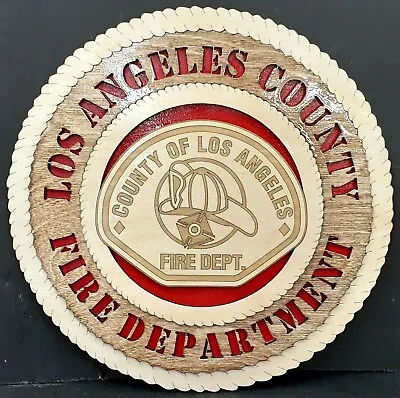 La County Fire Department Plaque • $34.99