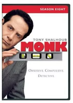 Monk: Season 8 Good DVD Tony ShalhoubTraylor HowardJason Gray-StanfordTed L • $8.20