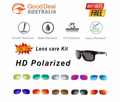 $23.99 • Buy Oakley Holbrook 9102 Polarized Replacement Lenses Sports Premium Sunglasses AU
