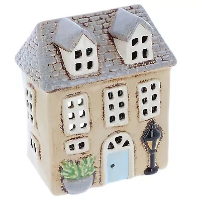 Village Pottery Cream Garden House With Lantern Tealight Holder Boxed JD340292 • £21.99