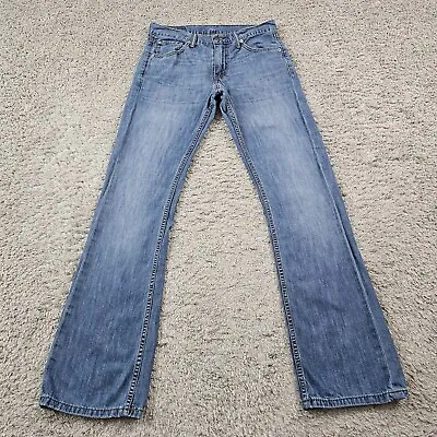 Levis 527 Jeans Mens 30 Boot Cut Low Rise Light Wash Denim 100% Cotton 30x33 • $34.98