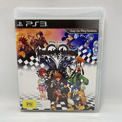 Kingdom Hearts HD 1.5 Remix PS3 PlayStation 3 Complete With Manual Free Postage • $12.99