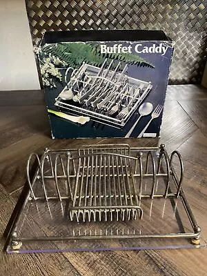 Orion Buffet Caddy Cutlery Flatware Stand Holder Rack For Spoons/Knives/Forks • $21.24