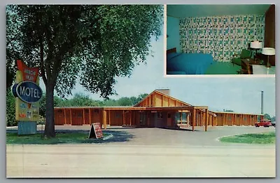 West Springfield MA Arrowhead Motel C1958 US Route 5 Roadside Postcard • $6.67