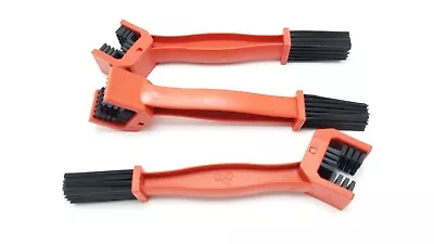 3 Pc Motorcycle Bicycle Chain Brush KTM Honda Kawasaki Yamaha Suzuki BMW Ducati  • $13.92