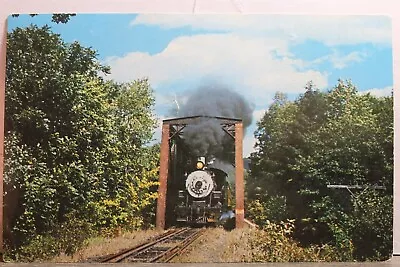 Vermont VT Bellows Falls Steamtown USA Steam Trains Postcard Old Vintage Card PC • $0.50