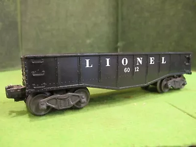 Vintage O Scale Lionel 6012 Gondola Hopper Black Train Car • $6.50