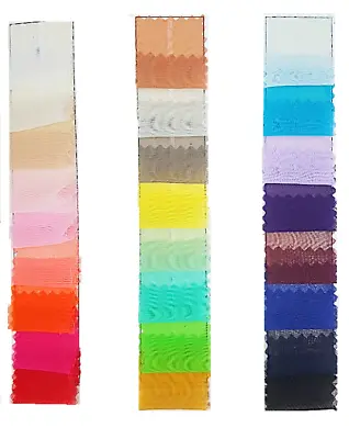 58/60  Chiffon Fabric Polyester Dress Sheer (Various Colors) • $5.99