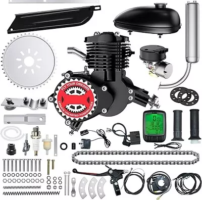 80cc Bike Bicycle Motorized 2 Stroke Petrol Gas Motor Engine Kit Full Set • $129.99