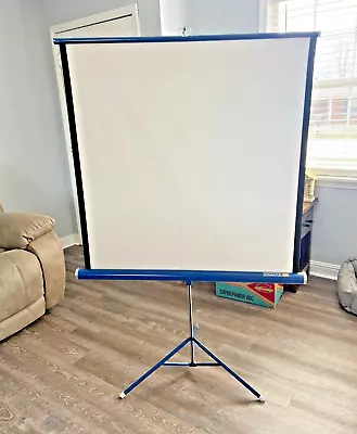 Da-Lite Flyer 40 X 40   Projection Screen With Original Box Very NICE Excellent • $53