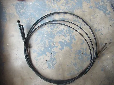 2-MERCUISER / MERCURY Control Cables 12' #D3732-000-01320 THROTTLE & SHIFT CABLE • $30