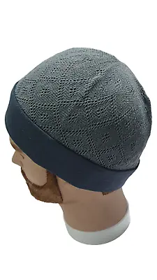 Mens Boys Topi Islamic Skull Cap Muslim Prayer Mosque Hat Kufi Madrassa Knit UK • £7.45