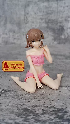 Anime  A Certain Scientific Railgun Misaka Mikoto Sitting PVC Figure Toy Gift • $13.59