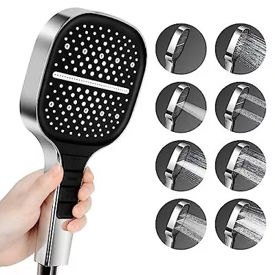 High Pressure Shower Head Water Saving Handheld Universal Square Shower Head • £6.11