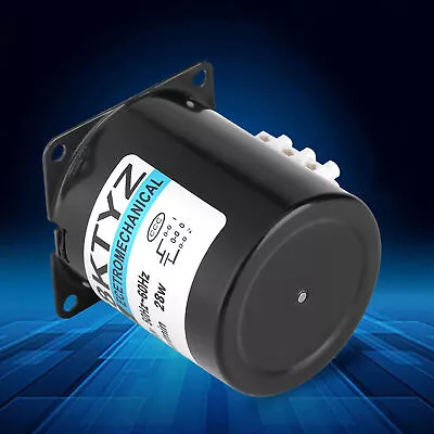 XD68KTYZ-AC S1 AC220V 28W Permanent Magnet Synchronous Gear Motor Cw CCW 30 R • $49.56