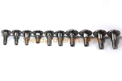 £5 • Buy Honda Fairing Bolts Stainless Steel Shoulder Shouldered Bolts Select Size M5 M6