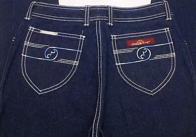 Vintage Jordache Horse Head Logo Designer Straight Leg Jeans Womens 28 Unhemmed • $45.04