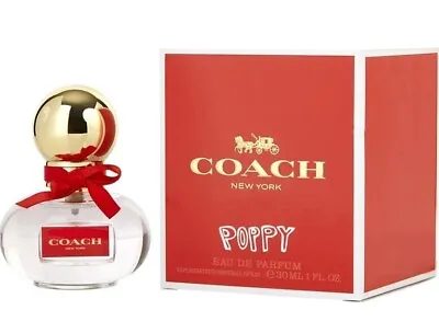 COACH POPPY By COACH NEW YORK For Women 1.0 Oz Eau De Parfum Spray NEW IN BOX • $24.95