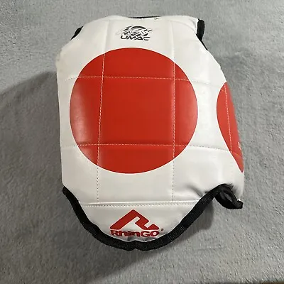 Rhingo Taekwondo MMA Boxing Chest Protector White Men’s Sz Small • $15