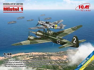 ICM 1/48 Mistel 1 WWII German Composite Aircraft • $71.87