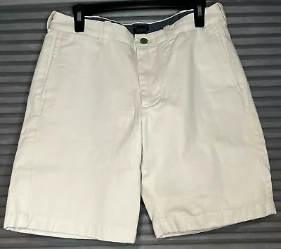 NWT Mens J.CREW Stanton Flat Front Chino Shorts Beige Size 30 • $24.99