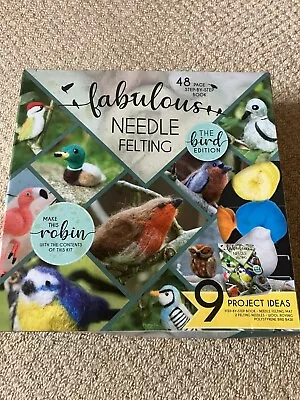 Fabulous Needle Felting The Bird Edition Robin Kit Brand New • £5